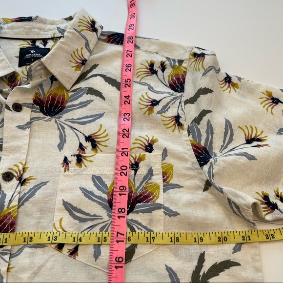 Rip Curl SWC Banksia Short Sleeve Woven Shirt NWT Mens Size Small - Picture 8 of 11
